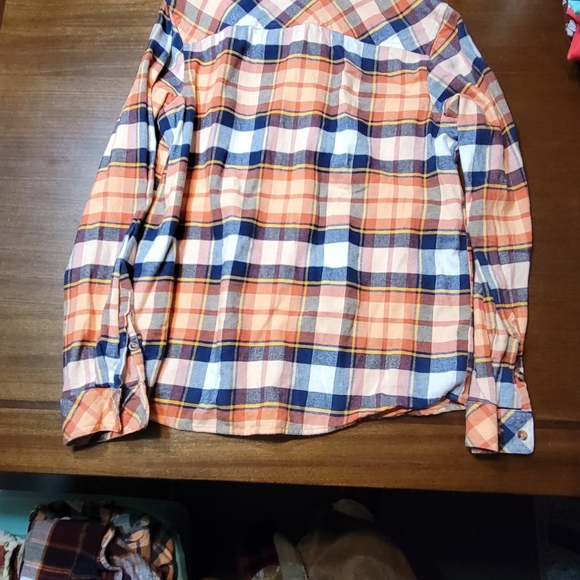 Natural Reflections Long-Sleeve Brushed Flannel Shirt NWOT - Picture 6 of 6